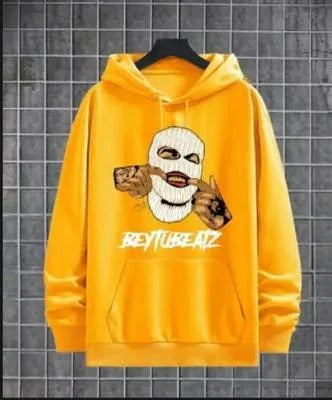 1 Pc Men's Fleece Printed Hoodie