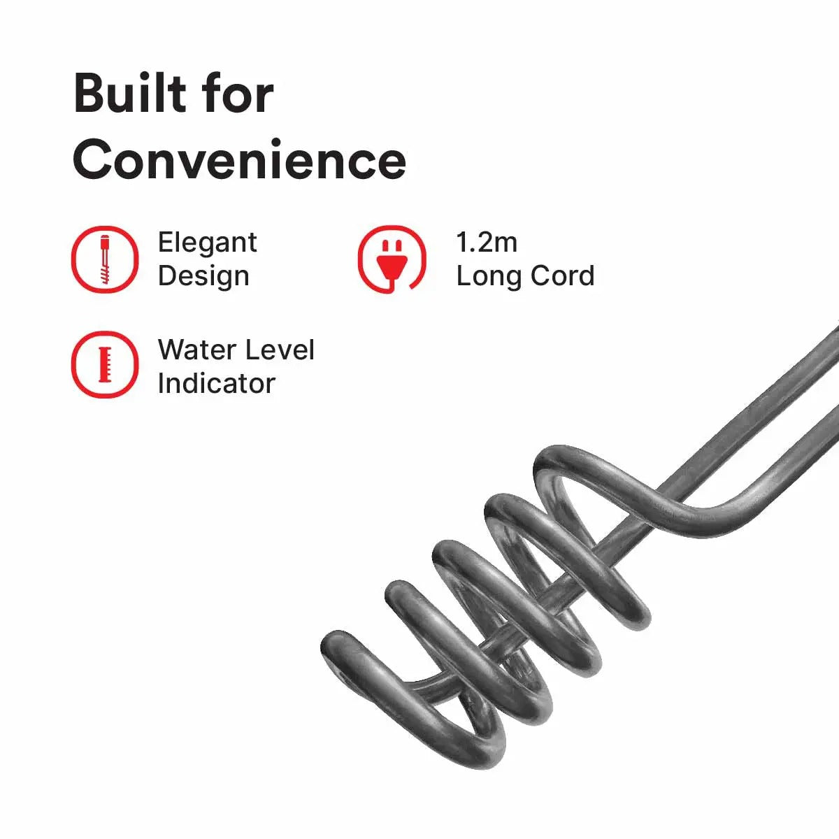 Water Heating Rod